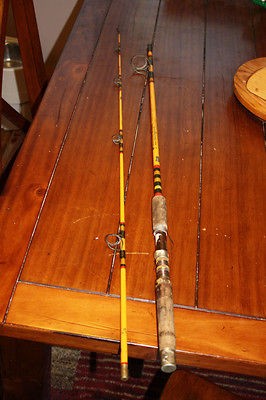 vintage wright and mcgill eagle claw rod Zebco 33 Reel USA FISHING