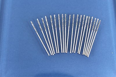   1MM diamond coated drill twist bit glass marble tile rock fit dremel