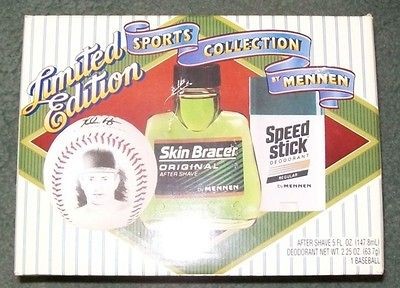 Limited Edition Sports Collection Mennen Nolan Ryan Ball, Cologne 