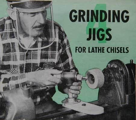 Lathe Chisel Grinding Jigs How To build PLANS *Fast & Accurate