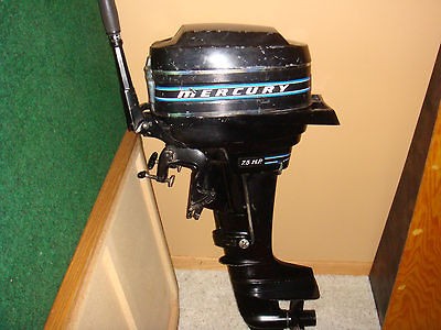 mercury 7 5hp outboard motor  450 00