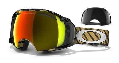 AUTHENTIC OAKLEY SNOW/SKI GOGGLES SHAUN WHITE AIRBRAKE 57 424 GOLD 