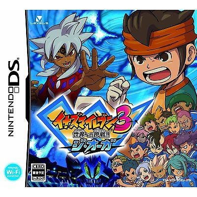 DS INAZUMA ELEVEN 3 THE OGRE *NEW* Japan Import Japanese Soccer Anime 