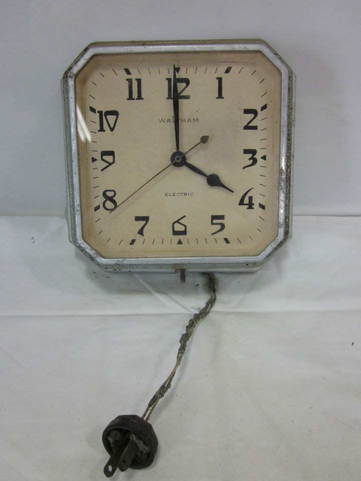 waltham wall clock in Modern (1970 Now)