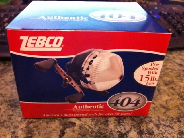 zebco authentic 404 le medium heavy spincasting reel time left