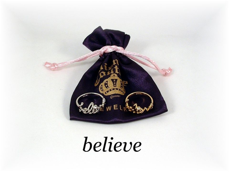   BELIEVE Collection SIZES 6, 7, 8 in GOLD or PLATINUM Plated RING