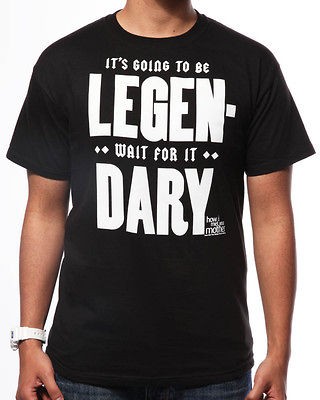 HOW I MET YOUR MOTHER Mens Legen dary Licensed T Shirt SZ XL