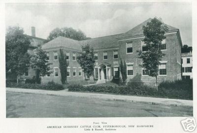 1924 peterborough nh american guernsey cattle club bldg time left