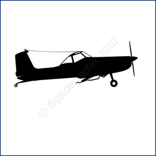 cessna 188 agwagon airplane profile pilot decal sk a8 time