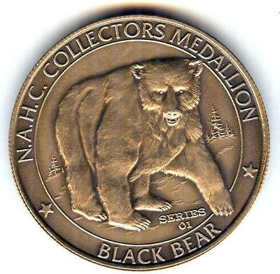 c3747 north american hunting club bronze medal black bear returns