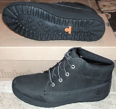 NEW TIMBERLAND A LOUNGER CHUKKA Boot Womens 7.5 Black LTD NIB NR