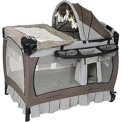   Trend Nursery Center Playard Deluxe Havenwood Play Yard Pack n Pen