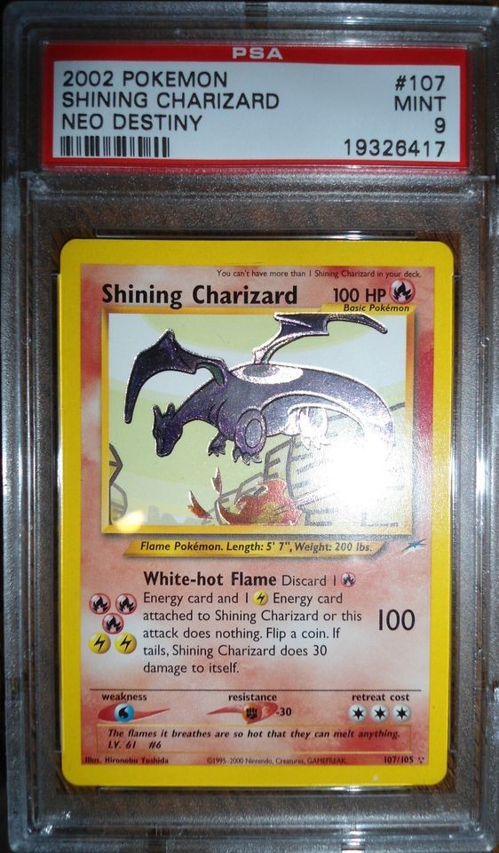 Pokemon PSA Graded SHINING Cards Neo DESTINY REVELATION GEM Mint 