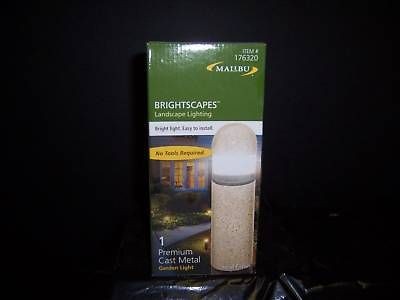 NEW ** 6 MALIBU SAND BOLLARD GARDEN LIGHTS (CL635RSL/176320)