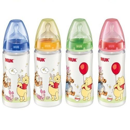 NUK First Choice Disney 300ml Wide Neck Baby Bottle BPA FREE