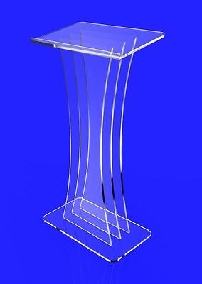 Acrylic/Podium/Lectern/Pulpit/Plexiglass/Lucite/clear 1803 3