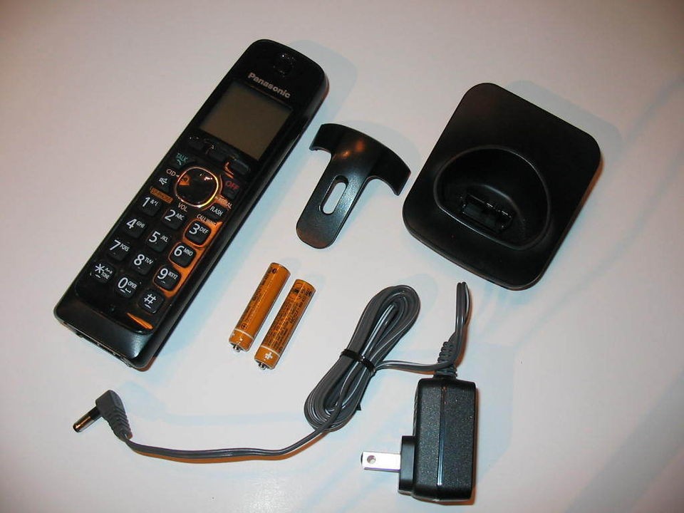 PANASONIC KX TGA660 DECT 6.0 Plus Cordless Handset with Charging Base 