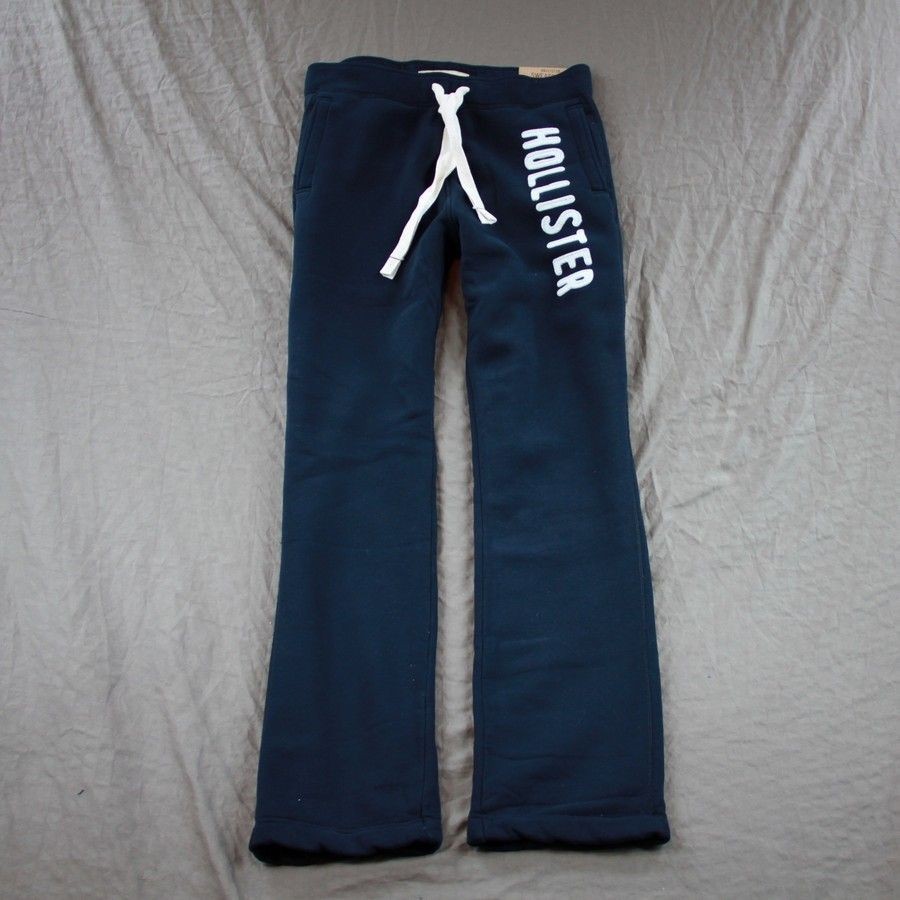   Mens Classic Straight Fleece Sweatpants Pants by Abercrombie NWT