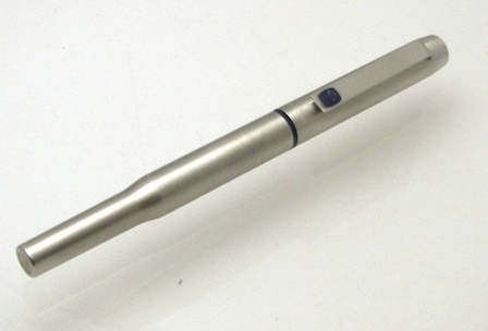 PARKER 25 Stainless Flighter Fountain Pen England Blue