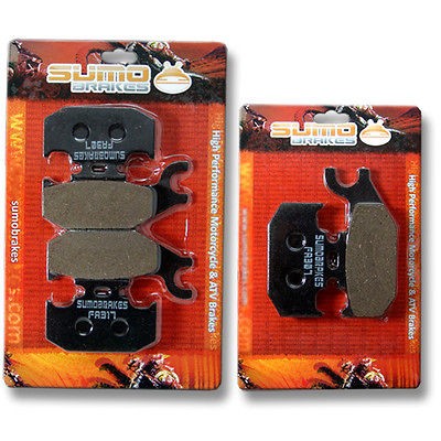 CAN AM Front Rear Brake Pads Outlander 400 500 650 800 2007 2008 2009 