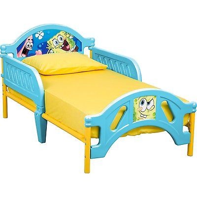nickelodeon spongebob squarepants kids toddler bed new 