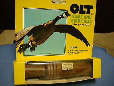 OLD VINTAGE OLT MODEL 800 GOOSE CALL IN THE ORIGINAL BOX NOS