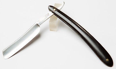 George Wostenholm Original Straight Edge Razor Vintage Barbers Lather 