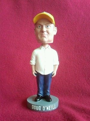 Doug ONeill Bobblehead   Santa Anita Park   BRAND NEW IN BOX   MINT 