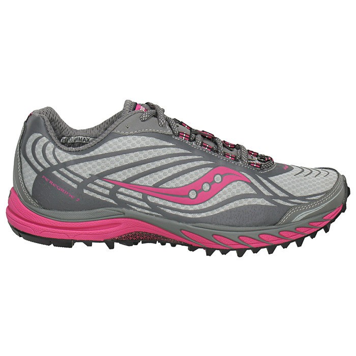 women s saucony progrid peregrine 2 gray pink