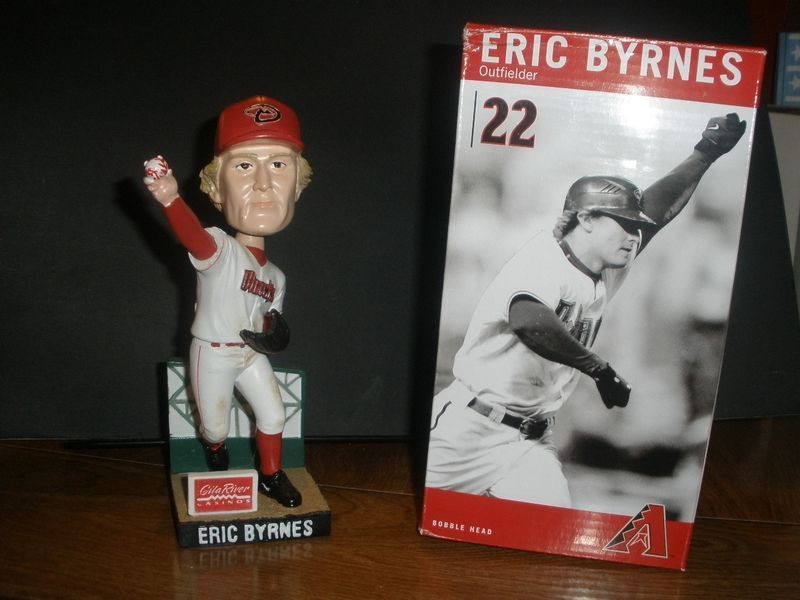 Eric Byrnes Bobblehead Arizona Diamond Backs 2008