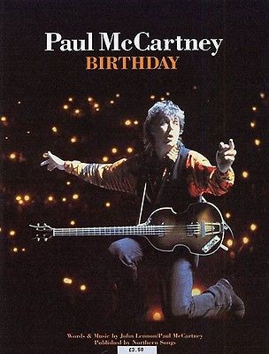 paul mccartney birthday sheet music new location united kingdom 