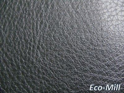 Vinyl Material Upholstery Fabric Soft Faux Leather Austin Black by 