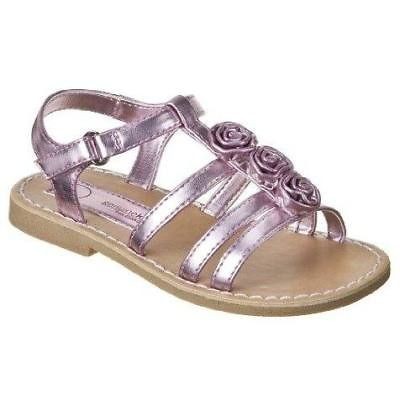 nwt gladiator sandals oshkosh metallic pink 5 6 7 8