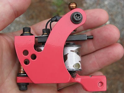 MINT Seth Ciferri Rose City Steel Rosebud Traditional Tattoo Machine 