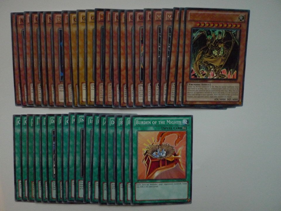 Hamon, Lord Of Striking Thunder Deck * Ready To Play * Yu gi oh