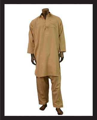 Mens Afghanistan/Pa​kistan Traditional Salwar Kameez Ethnic Wear 