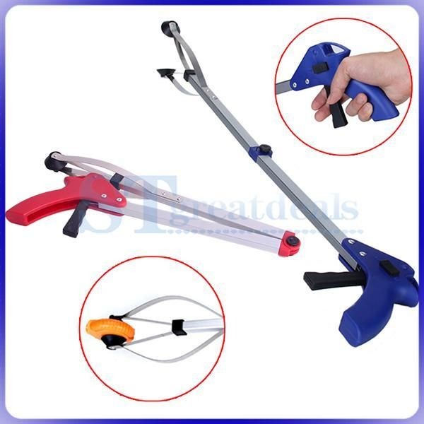 foldable grabber pick up tool litter reacher extending time left