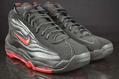 NIKE AIR TOTAL MAX UPTEMPO 366724 061 BLACK VARSITY RED REGGIE MILLER 