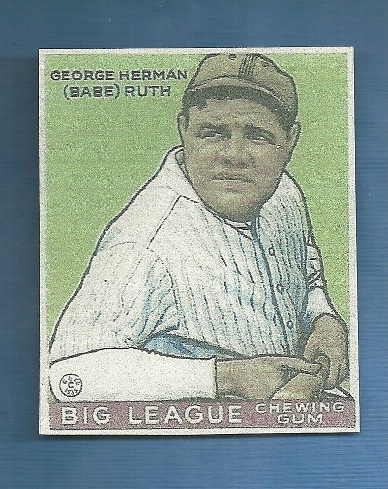 1933 goudey babe ruth rc fridge magnet yankees 33 new