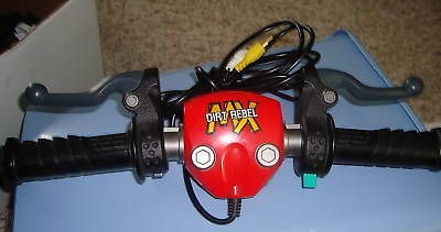 Dirt Rebel Plug and Play, Hasbro TV Games Great Fun Dirt Bike Riding 