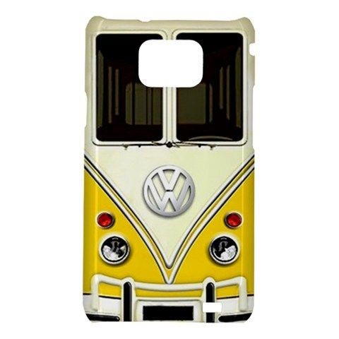 Funny Retro VW Yellow Camper Mini Van Dub Samsung Galaxy S2 II i1900 