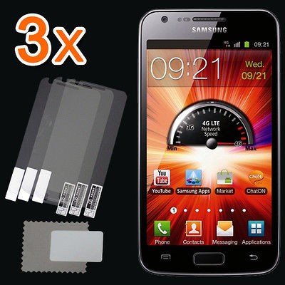   3x CLEAR Screen Protector Cover for Samsung Galaxy S II S2 LTE i9210