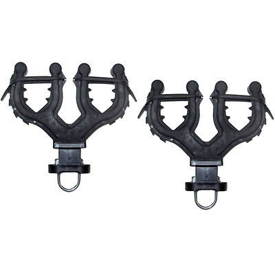 graspur atv double hunting bow gun rifle rack carrier time