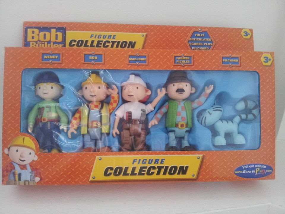   Builder Articulated Figures   Pilchard Wendy Bob Majorie Pickles NEW