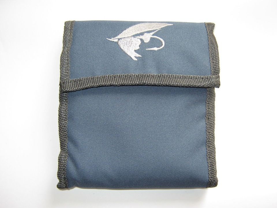 fly cast leader wallet 10 pouches trout salmon carp time