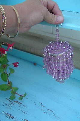 vtg beaded sachet tussy mussy closet fragrance 