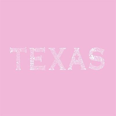 Womens Hooded Sweatshirt   The Great Cities of Texas Free Ship