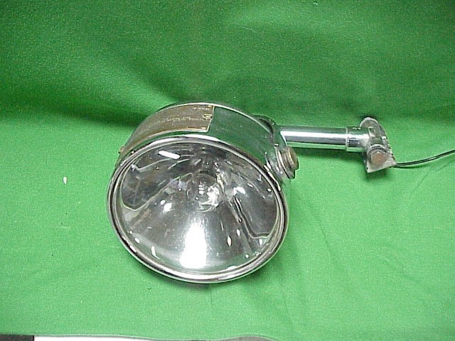 Early 50s Boat SearchLight Projector Spotlight Chrome SOLAR Model 