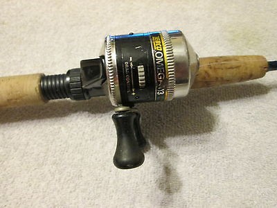 Zebco Omega 113 and a Quick Touch Bass 2 Micro 4 foot rod