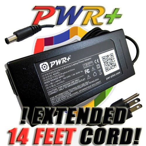 PWR+® AC ADAPTER FOR DELL INSPIRON 19.5V 90W 65W POWER SUPPLY CORD 